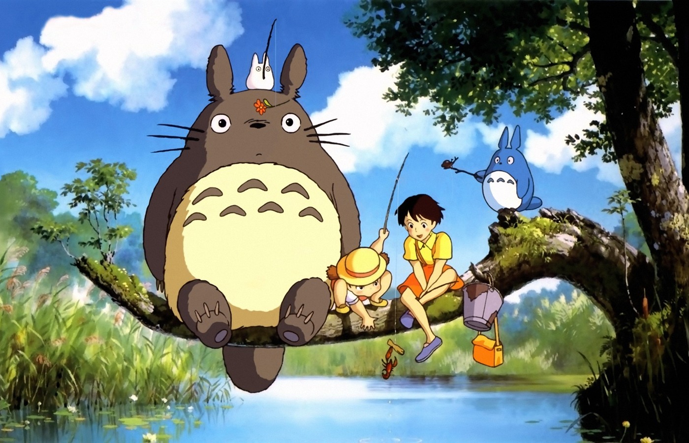 宫崎骏动画片龙猫高清桌面壁纸