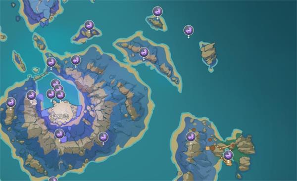 原神清籁岛雷神瞳位置一览