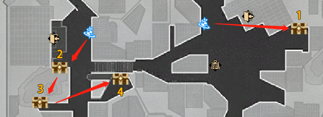 《崩坏:星穹铁道》磐岩镇宝箱收集路线